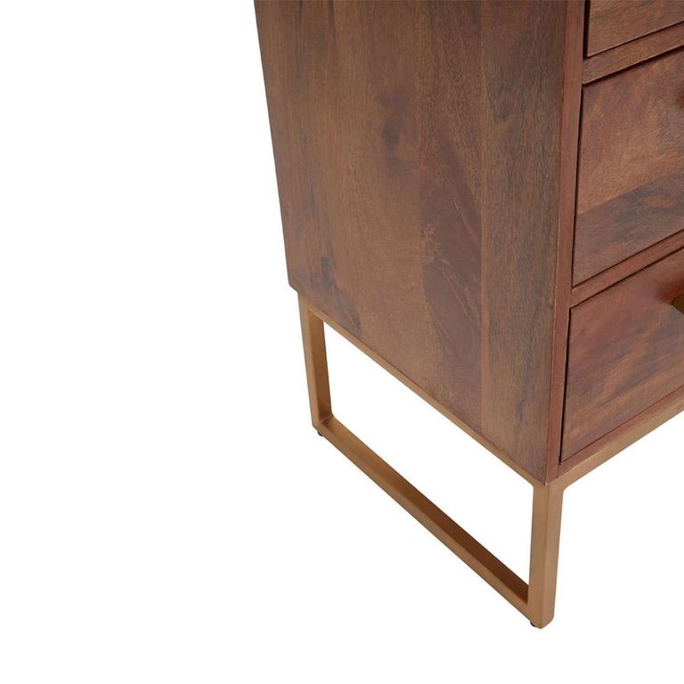 Gaya Sideboard - 1 Door - Small - Mango Wood - 90cm
