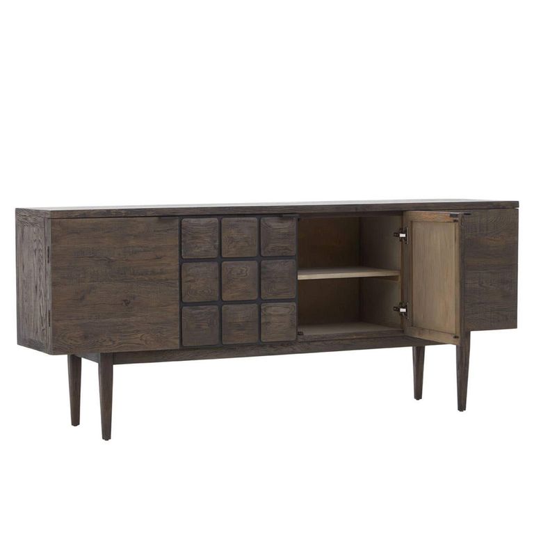 Lucca Sideboard - 4 Door - Extra Large - Dark Oak - 200cm