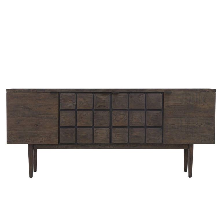 Lucca Sideboard - 4 Door - Extra Large - Dark Oak - 200cm