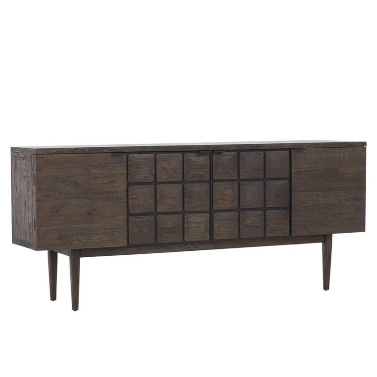 Lucca Sideboard - 4 Door - Extra Large - Dark Oak - 200cm