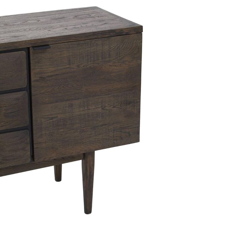 Lucca Sideboard - 4 Door - Extra Large - Dark Oak - 200cm
