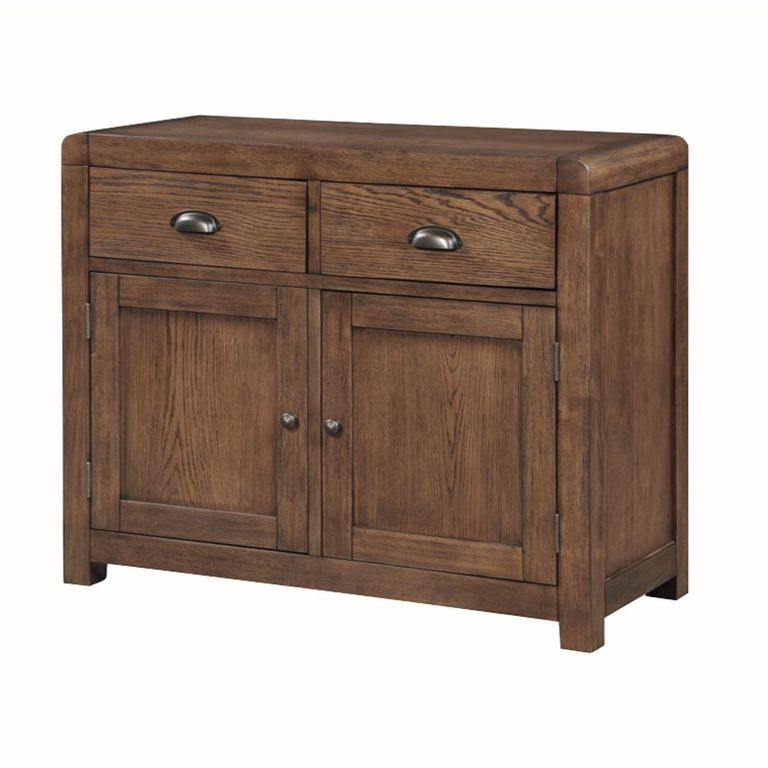 Oakridge Sideboard - 2 Door - 2 Drawer - Small - Dark Oak
