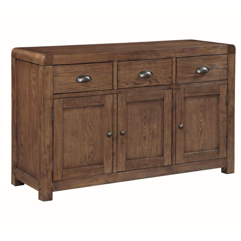Oakridge Sideboard - 3 Door - Large - Dark Oak