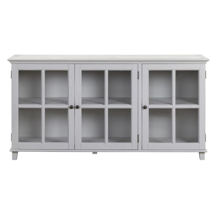 Provence Painted Sideboard - 3 Door - Large - Truffle