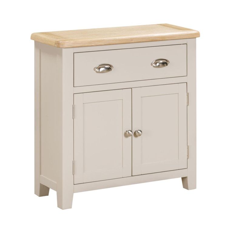 Windermere Painted Sideboard - 2 Door - 1 Drawer - Compact - Oyster Grey