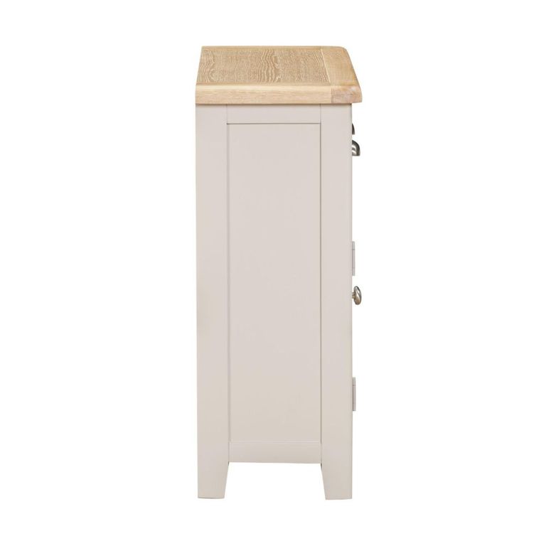 Windermere Painted Sideboard - 2 Door - 1 Drawer - Compact - Oyster Grey