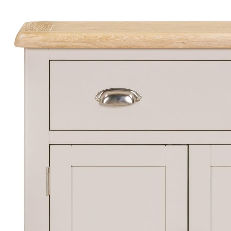 Windermere Painted Sideboard - 2 Door - 1 Drawer - Compact - Oyster Grey