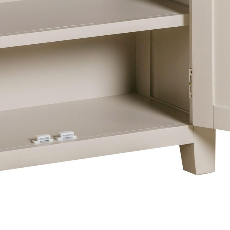 Windermere Painted Sideboard - 2 Door - 1 Drawer - Compact - Oyster Grey
