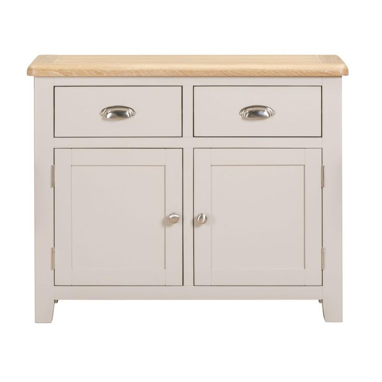 Windermere Painted Sideboard - 2 Door - 2 Drawer - Medium - Oyster Grey