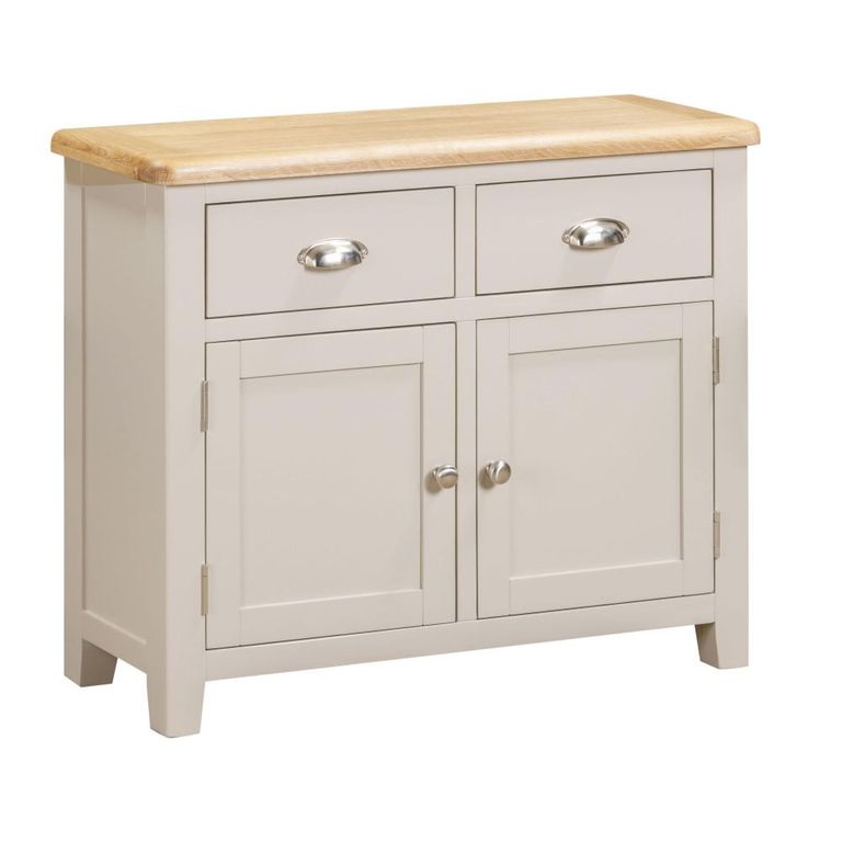 Windermere Painted Sideboard - 2 Door - 2 Drawer - Medium - Oyster Grey