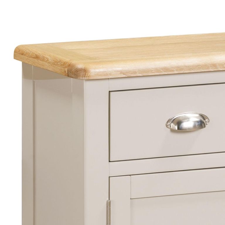 Windermere Painted Sideboard - 2 Door - 2 Drawer - Medium - Oyster Grey