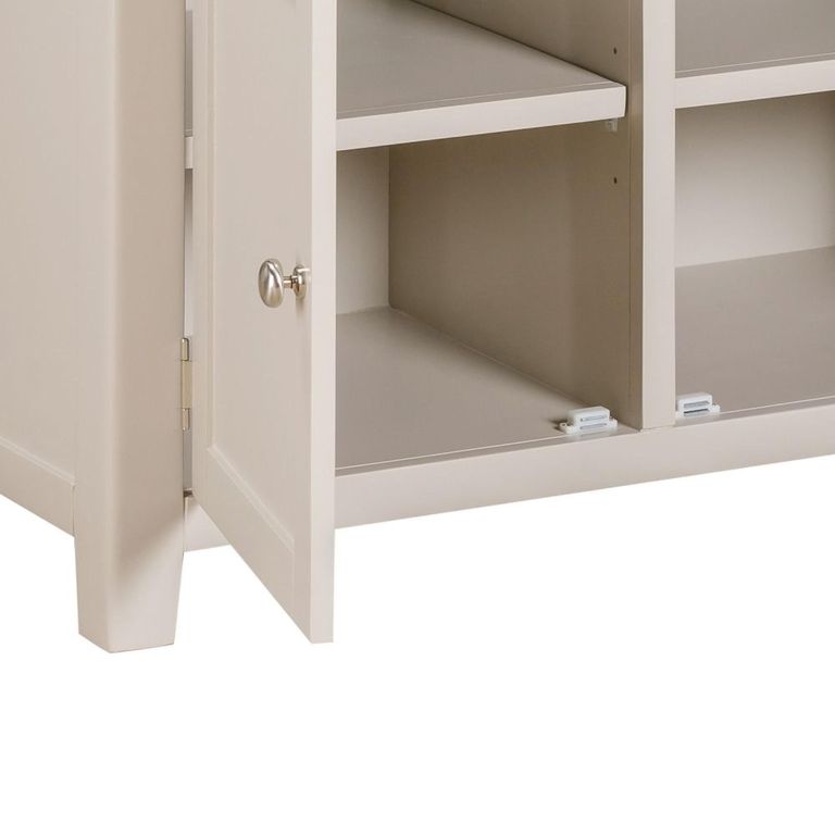 Windermere Painted Sideboard - 3 Door - Large - Oyster Grey