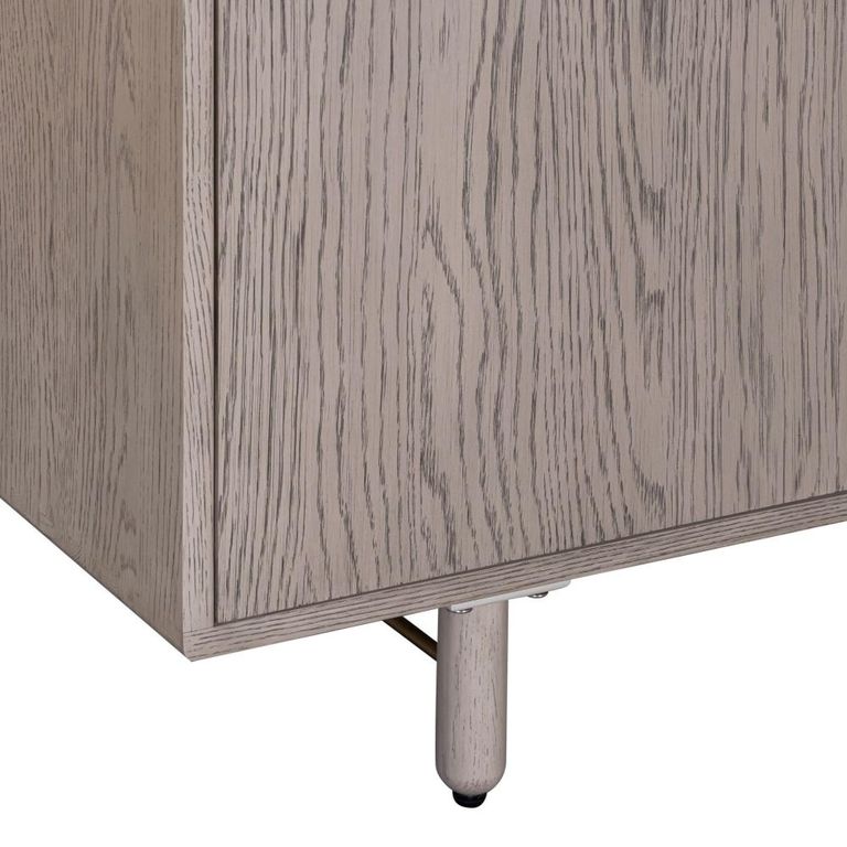 Madrid Sideboard - 2 Door - Large - Grey - Wooden