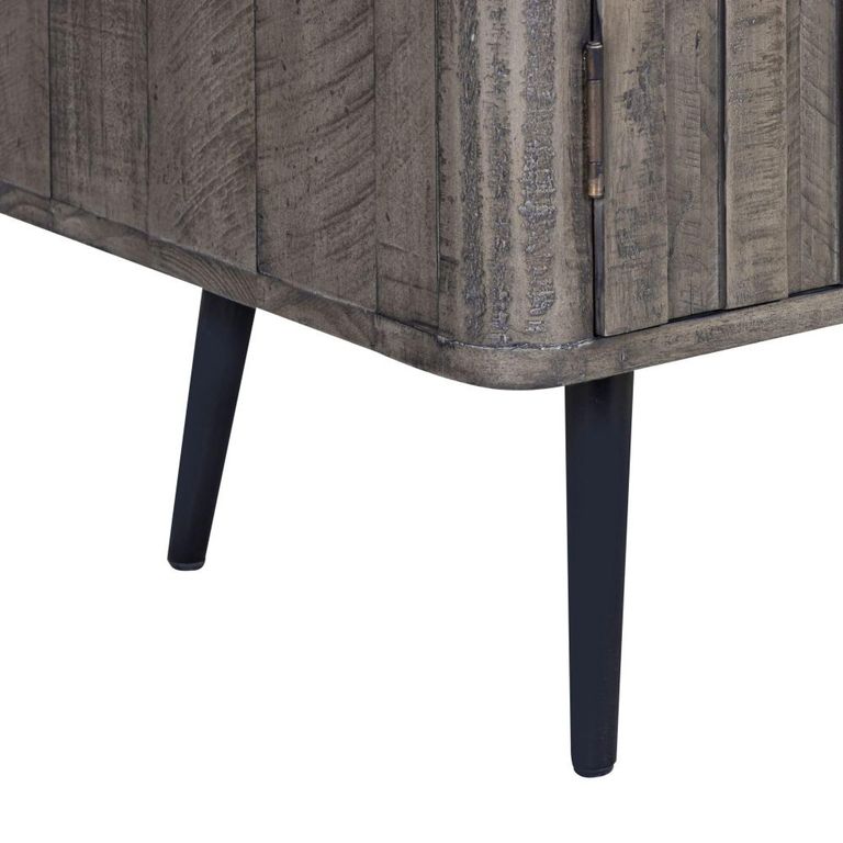 Monarch Sideboard - 2 Door - 3 Drawer - Large - Dark Grey - Wooden