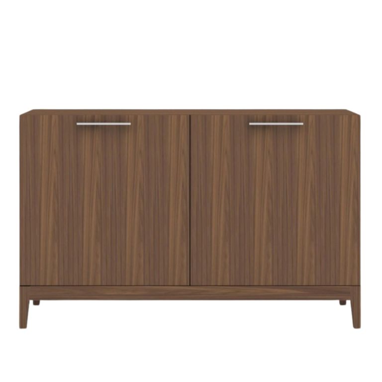 Peony Sideboard - 2 Door - Medium - Walnut - Wood