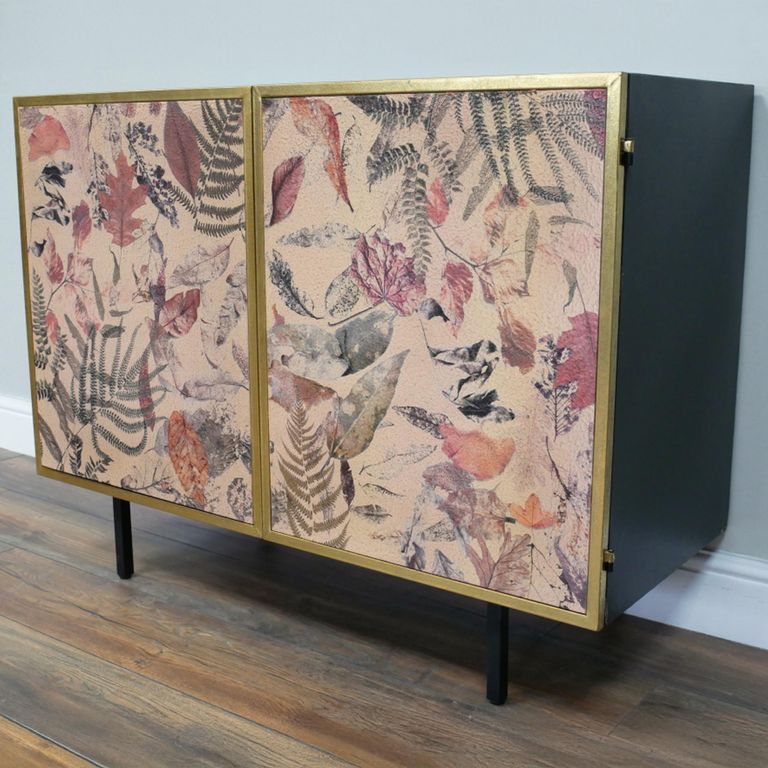 Sideboard - 2 Door - Small - Topical Leave - Metal