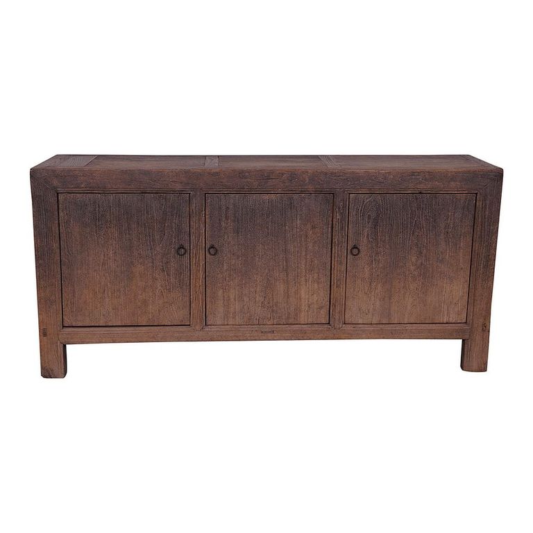 Sideboard - 3 Door - Large - Dark Brown - Solid Wood