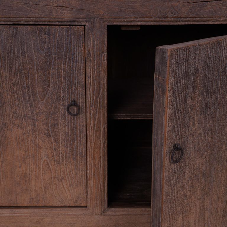 Sideboard - 3 Door - Large - Dark Brown - Solid Wood
