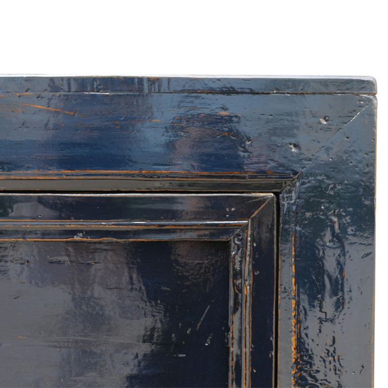 Unique One of a Kind - Sideboard - 3 Door 3 Drawer - 219cm - Extra Large - Black - Wooden