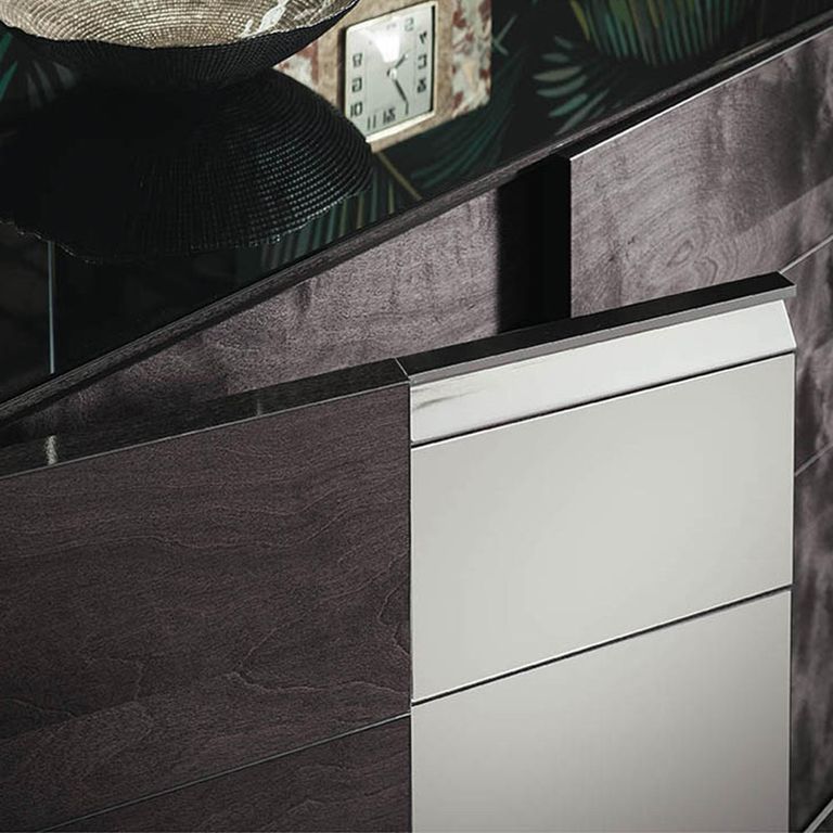 Heritage Sideboard - Large - Dark Velvet Birch High Gloss