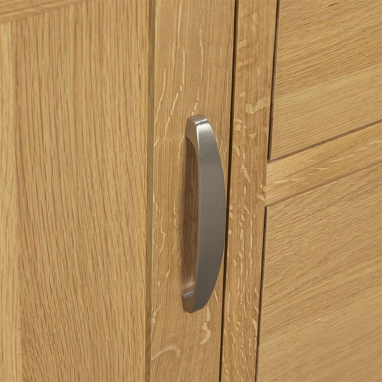 Treviso Oak Sideboard - 1 Door - 107cm - Small