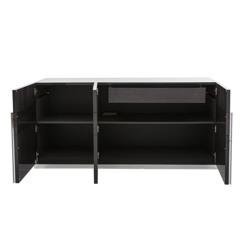 Montecarlo Sideboard - 3 Door - Large - Grey Koto High Gloss