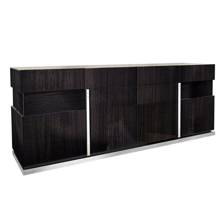 Montecarlo Sideboard - 4 Door - Extra Large - Grey Koto High Gloss