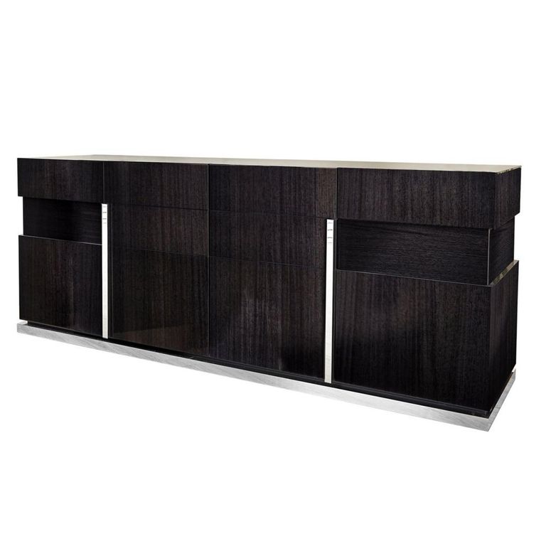 Montecarlo Sideboard - 4 Door - Extra Large - Grey Koto High Gloss
