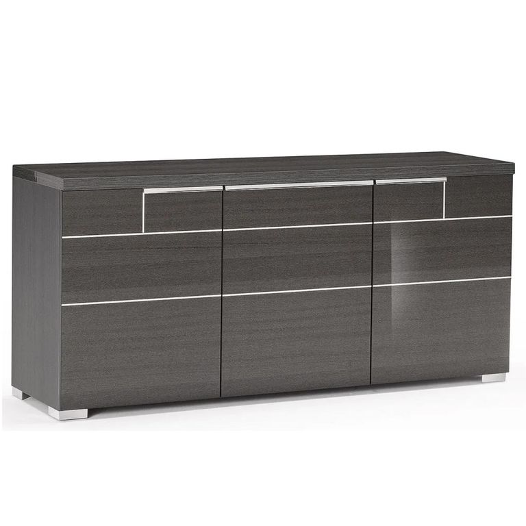 Versilia Large Sideboard - 3 Door - Black