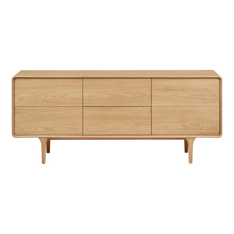 Darwin Oak Sideboard - 2 Door 2 Drawer - Large - Natural
