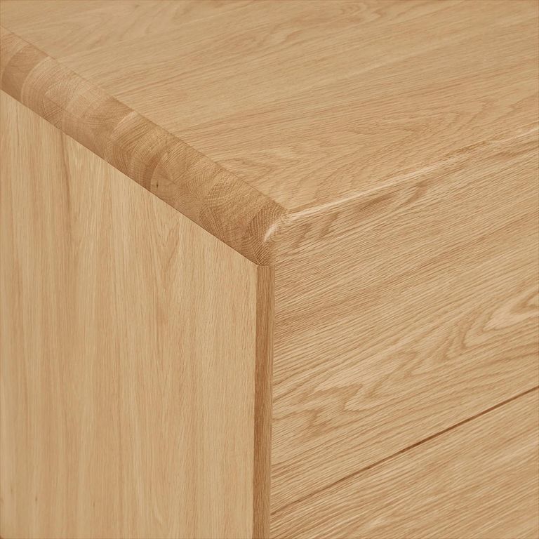 Darwin Oak Sideboard - 2 Door 2 Drawer - Large - Natural