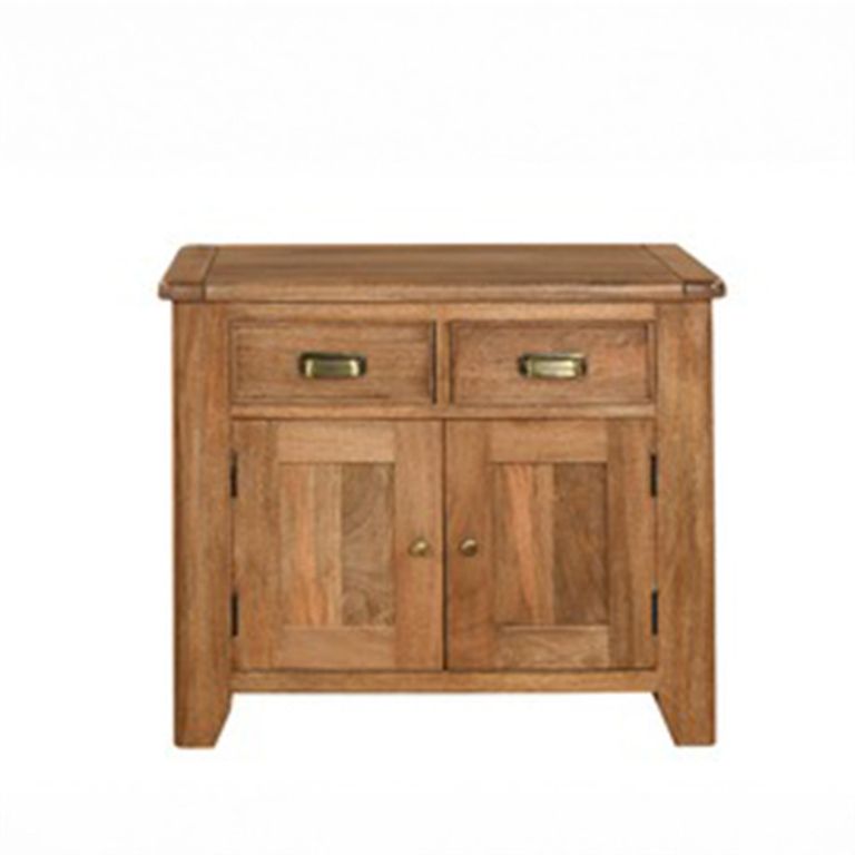 Dorset Sideboard - 2 Door - 2 Drawer - 95cm - Compact - Rustic - Mango Wood
