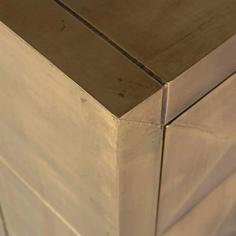 Collada Brass Cladded 3 Door Extra Large Sideboard - 180cm