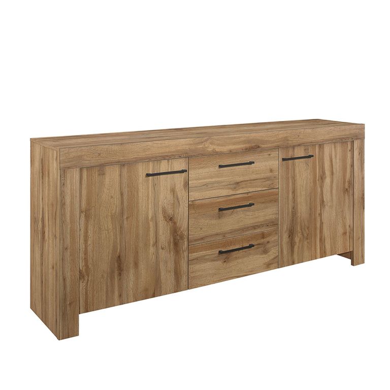 Compton Extra Large Sideboard - 200cm - 2 Door - Oak