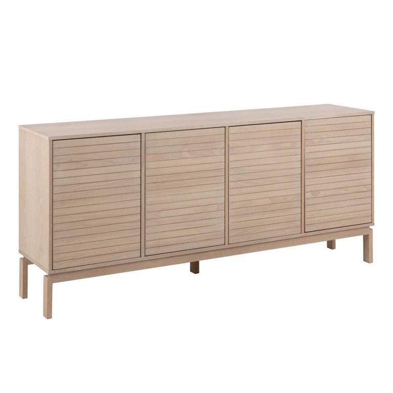 Linley Extra Large Sideboard - 4 Door - 180cm - White Oak