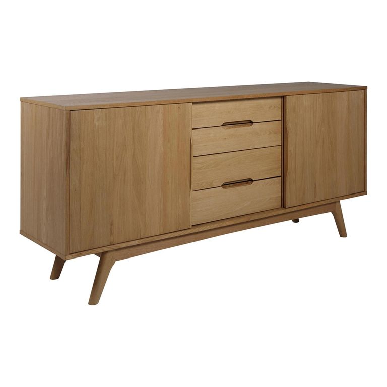 Marte Extra Large Sideboard - 2 Door - 180cm - Oak