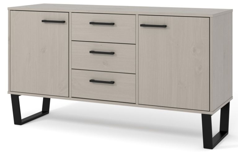 Texas Medium Sideboard - 2 Door - Grey