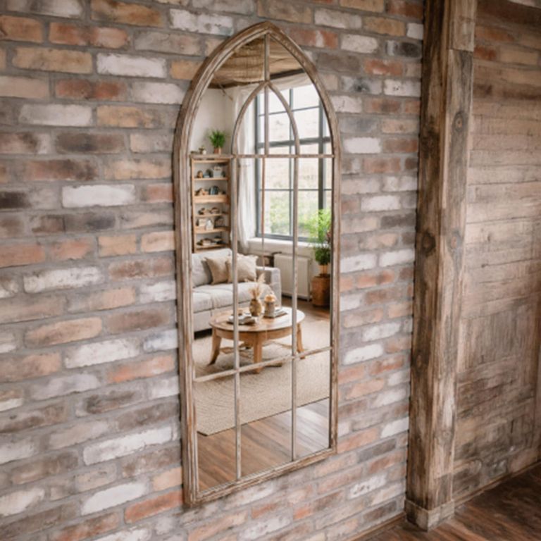 Outdoor Arch Style Large Garden Mirror