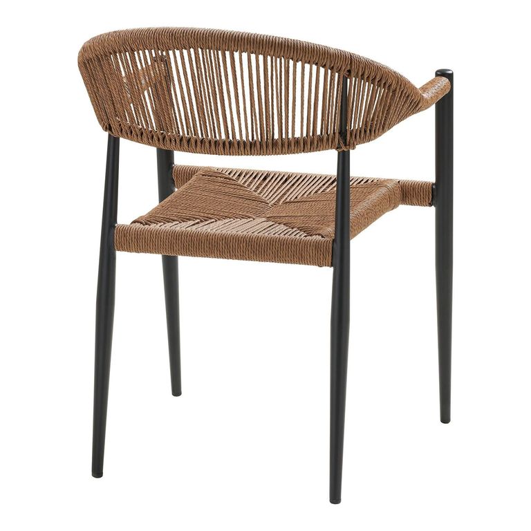 Canari Garden Dining Armchair - Set of 2 - Curved - Rattan