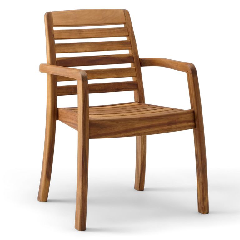 Cotswold Garden Stacking Dining Armchair - Acacia Wood