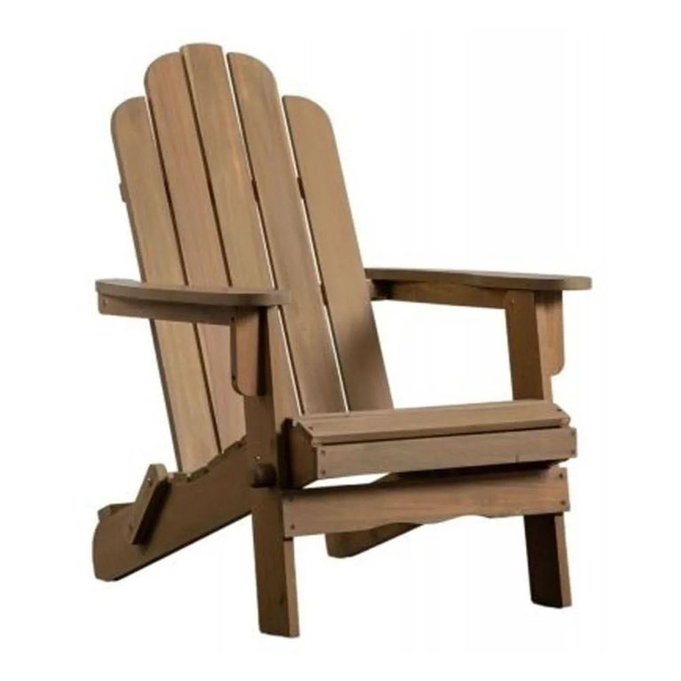 Clearance - Merton Outdoor Garden Foldable Lounge Chair - Natural - D68