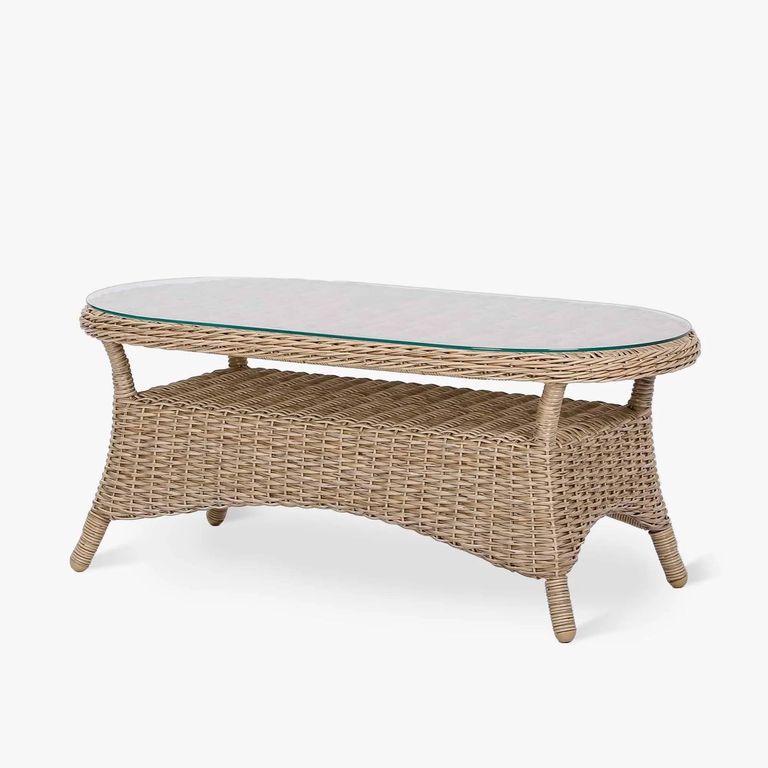 Brayford Outdoor Coffee Table Natural Rattan