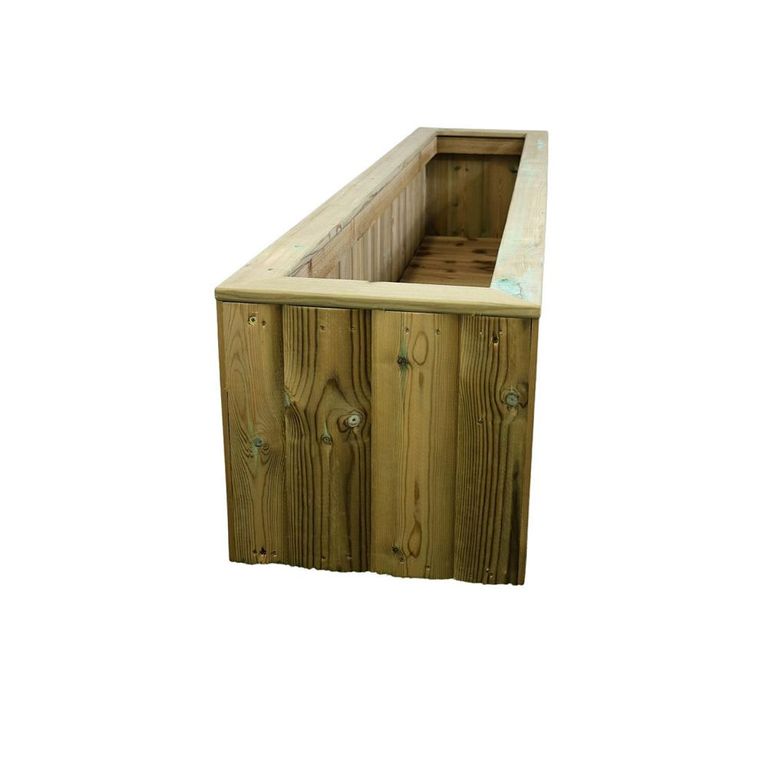 T&G Garden Planter Trough - Timber Wood