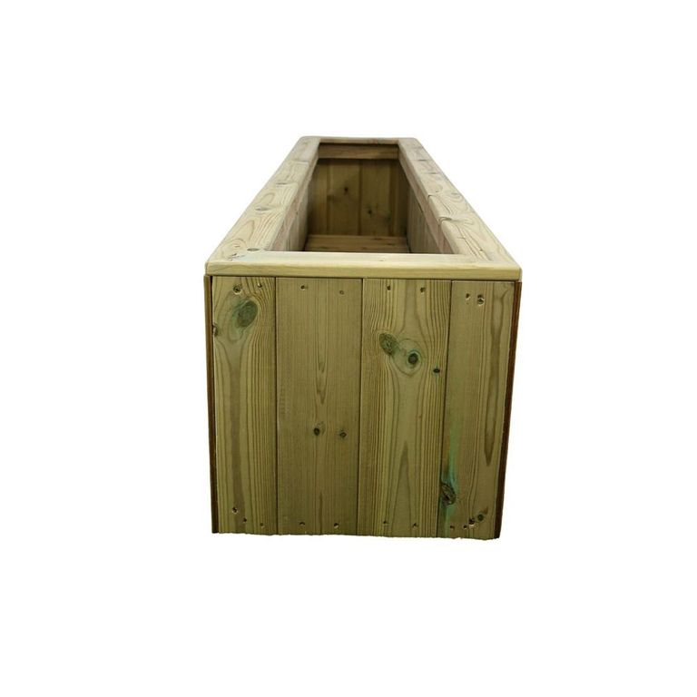 T&G Garden Planter Trough - Timber Wood