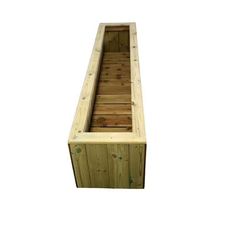 T&G Garden Planter Trough - Timber Wood