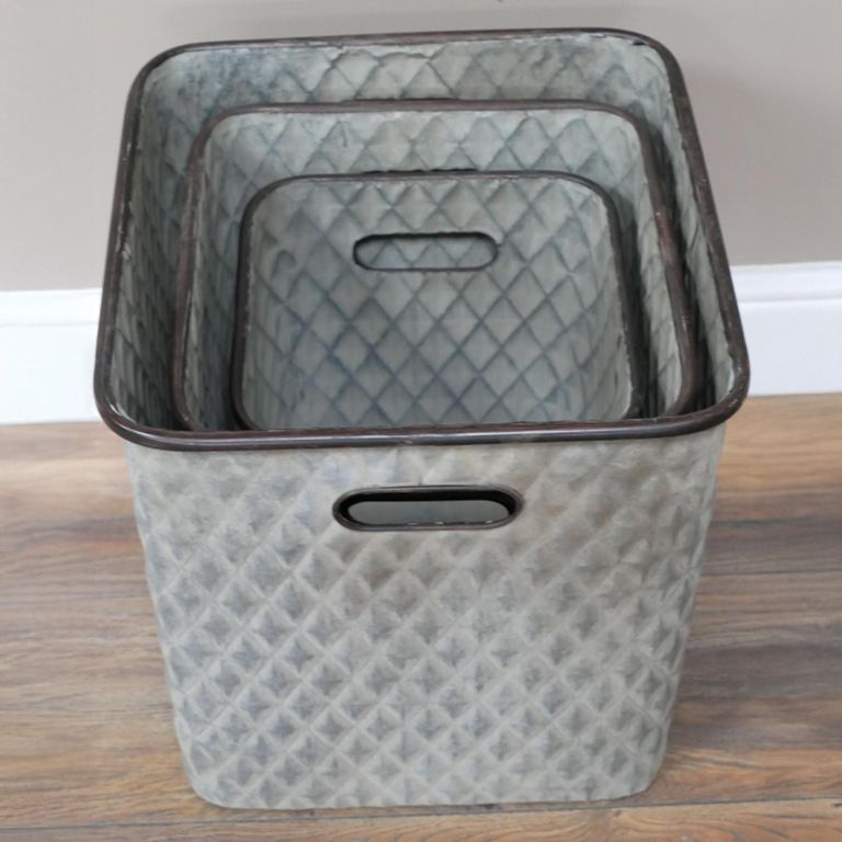 Garden Planter - Set of 3 - Metal