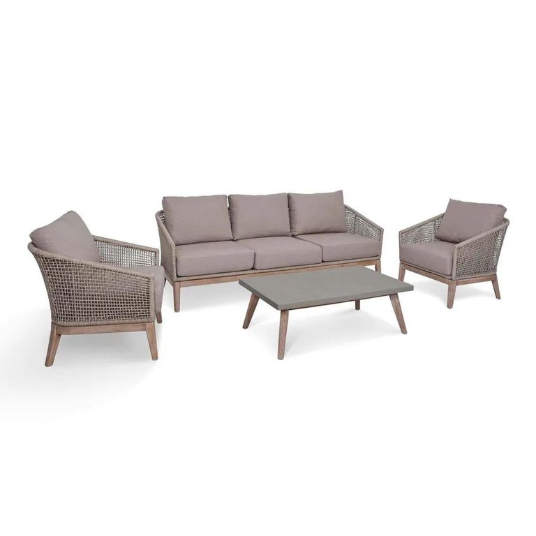 Lynton Outdoor 3 Seater Sofa Set