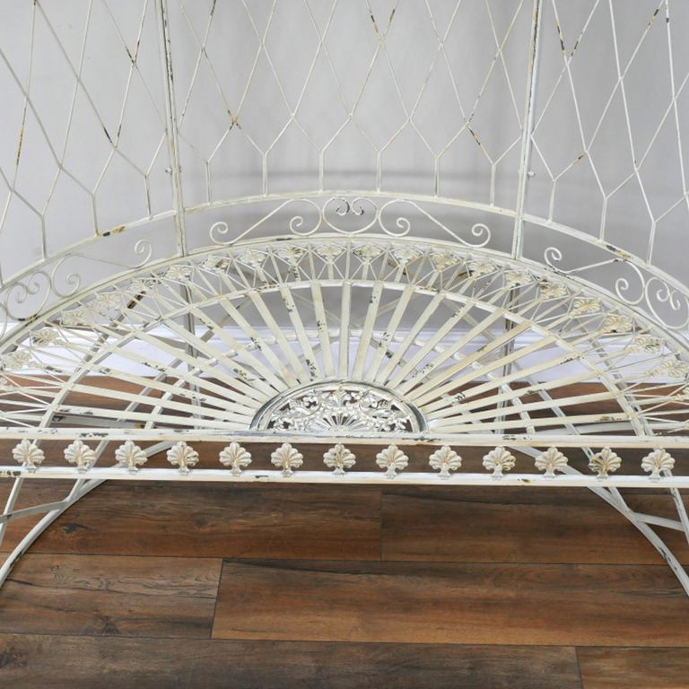 Garden Bench - Arch - Rustic - Metal