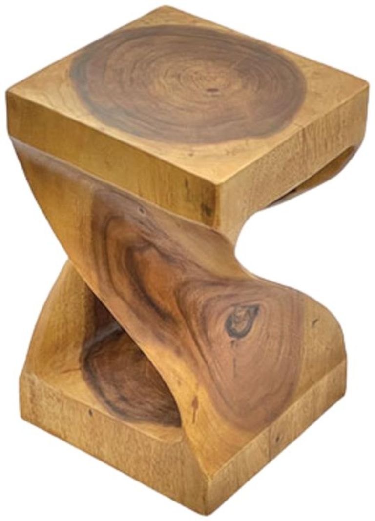 Wooden Twist - Lamp Table