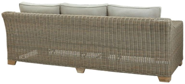 Capri Garden Sofa - 3 Seater - Rattan
